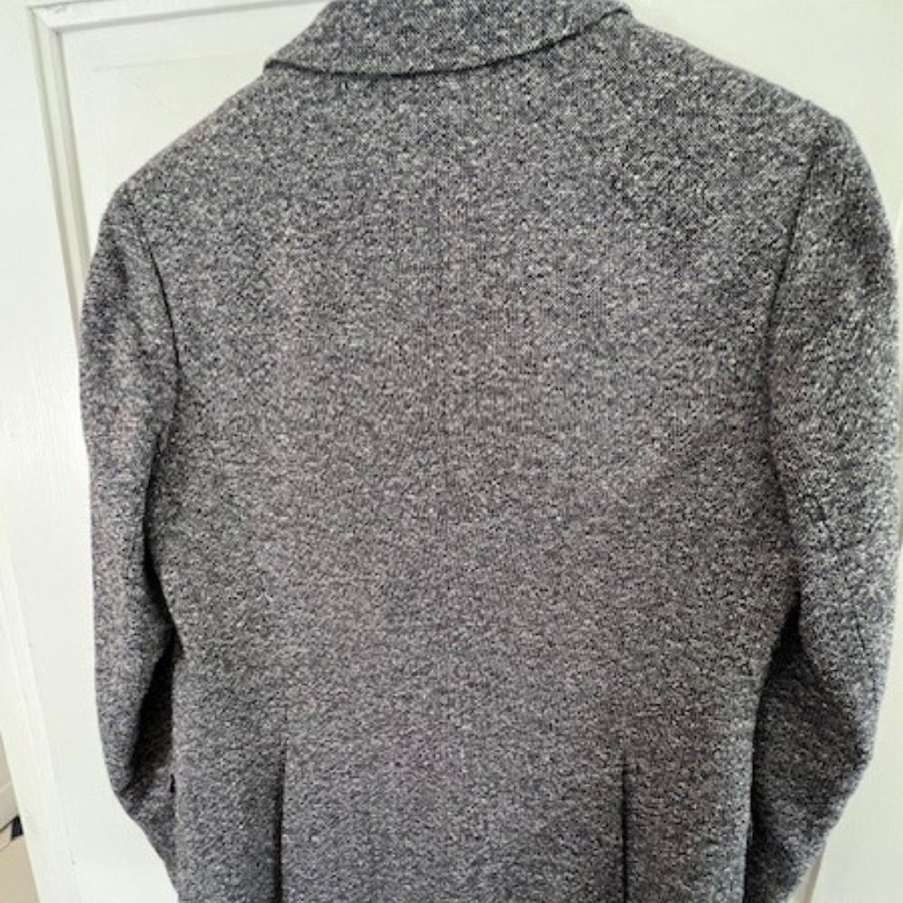 Talbots Navy Tweed Jacket - Picture 2 of 6